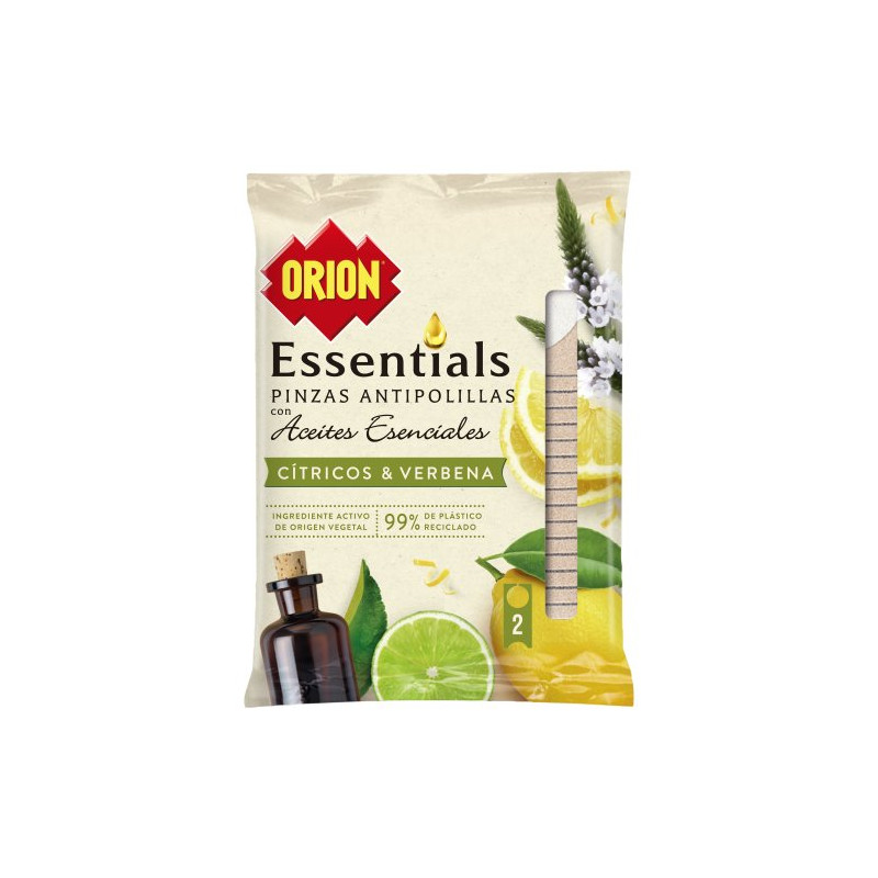 Pinza Antipolillas Protect Essentials Citricos (2 Ud)