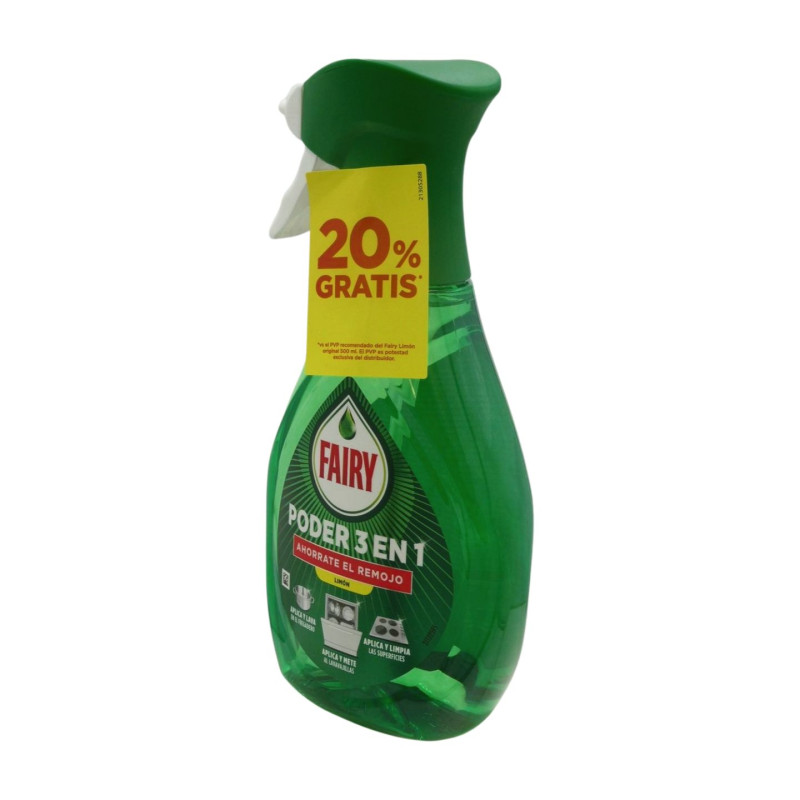 Lavavajillas Spray 500 ml Poder 3en1