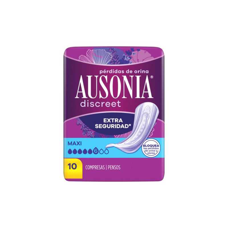 Compresas Discreet Maxi (10 Ud.) Dia