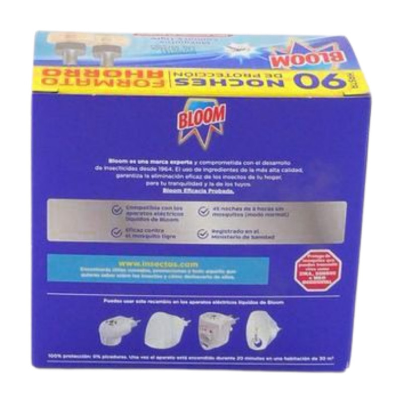 Bloom Antimosquitos Recambio 90 Dias 2 Ud