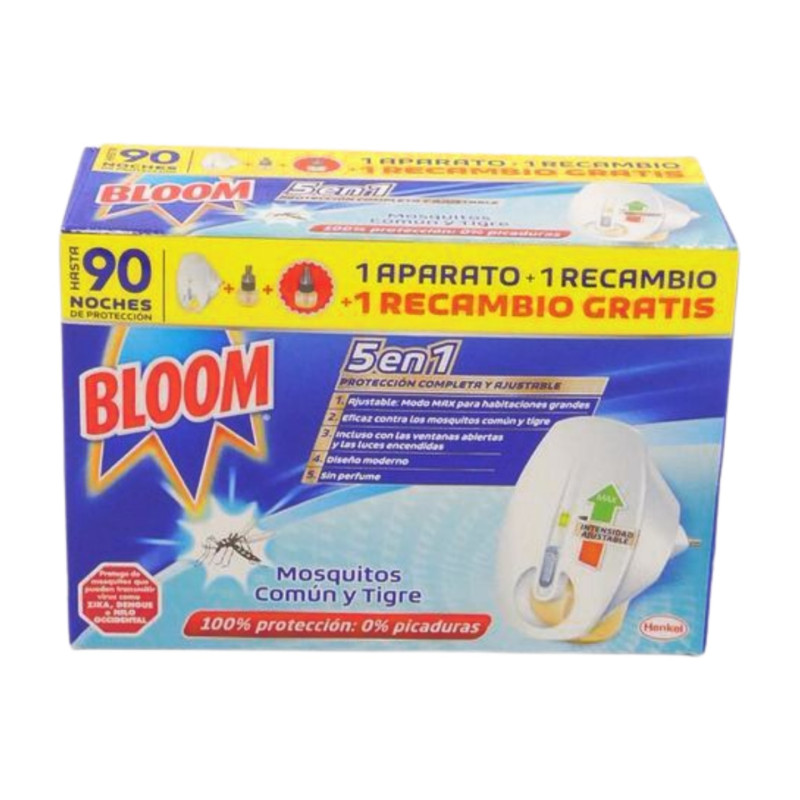 Bloom Aparato Electrico Liquido 5En1 + Recambio 2 Ud