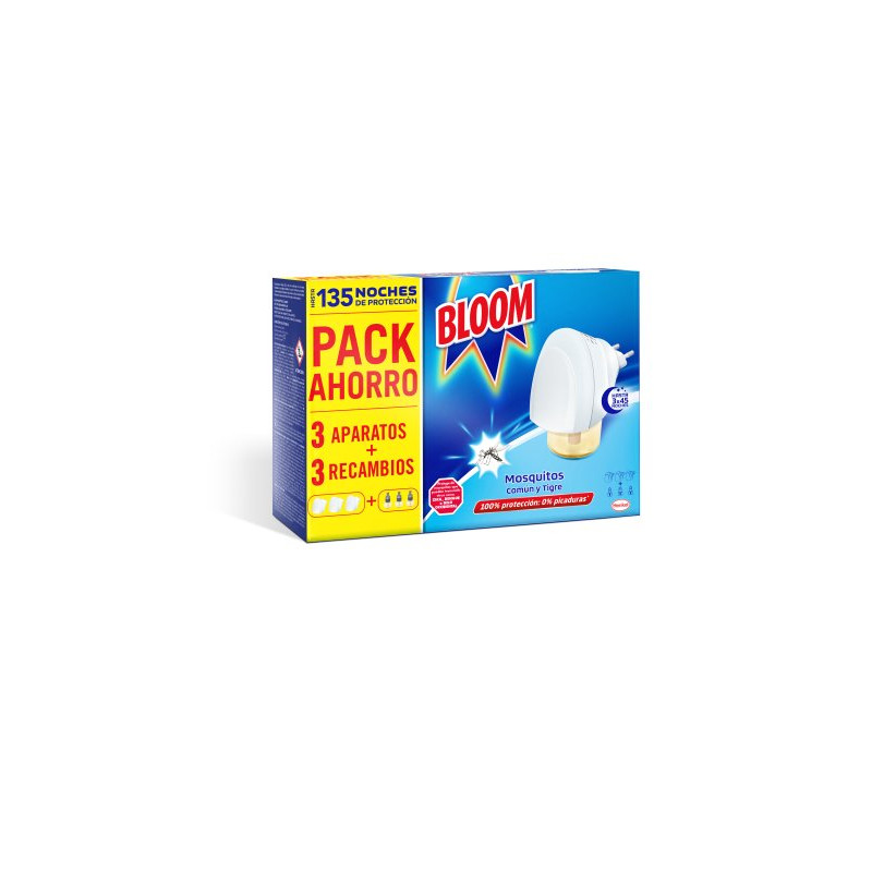 Bloom Aparato Electrico Liquido 5En1 + Recambio 3 Ud