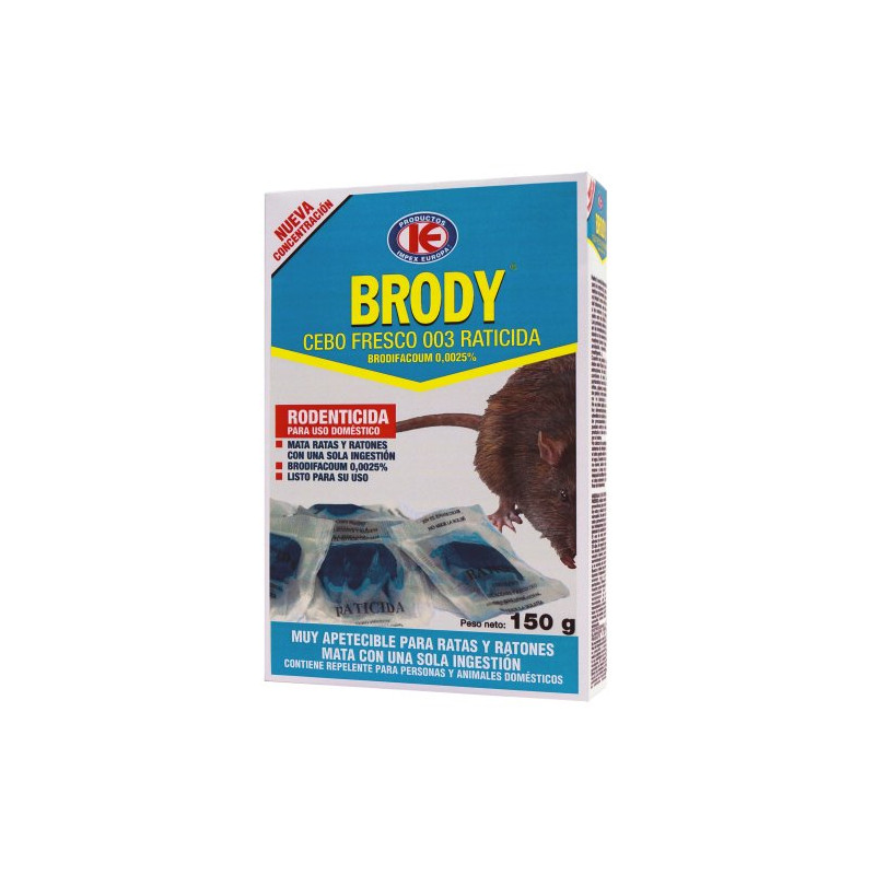 Brody Cebo Fresco 003 Raticida 150 Gr