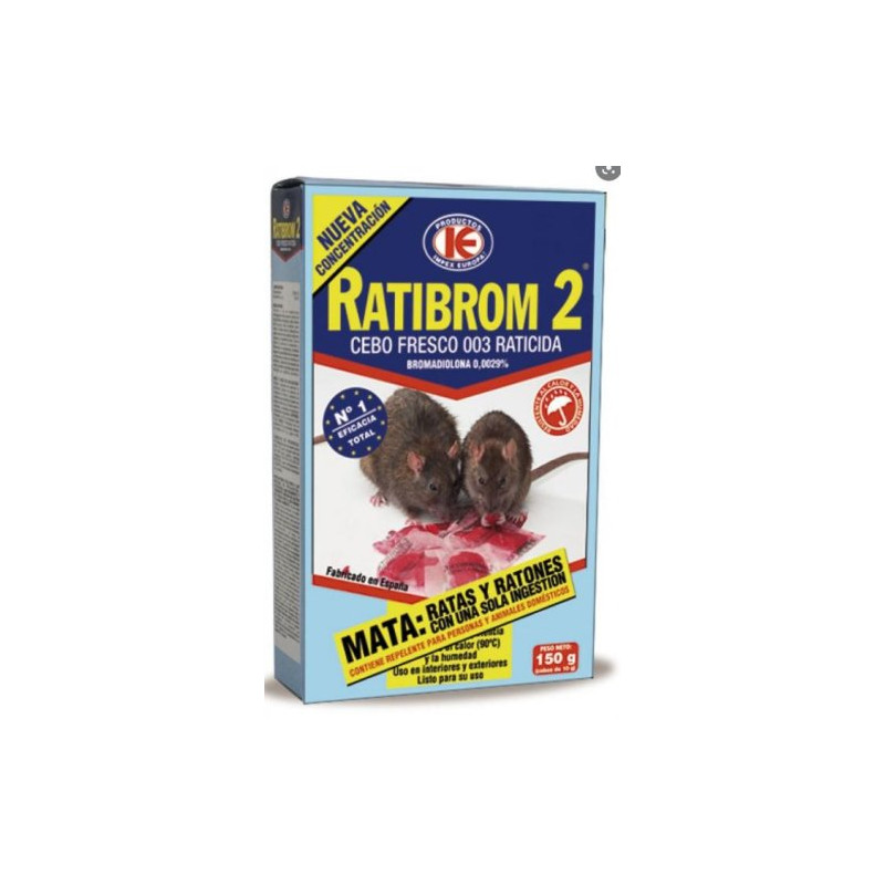 Ratibrom 2 Cebo Fresco 150