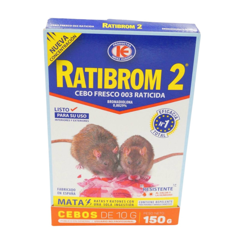 Ratibrom 2 Cebo Fresco 150
