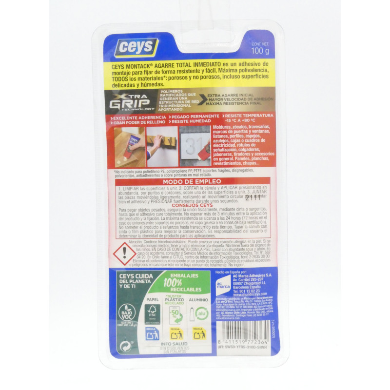 Montack Adhesivo Express 100 Ml