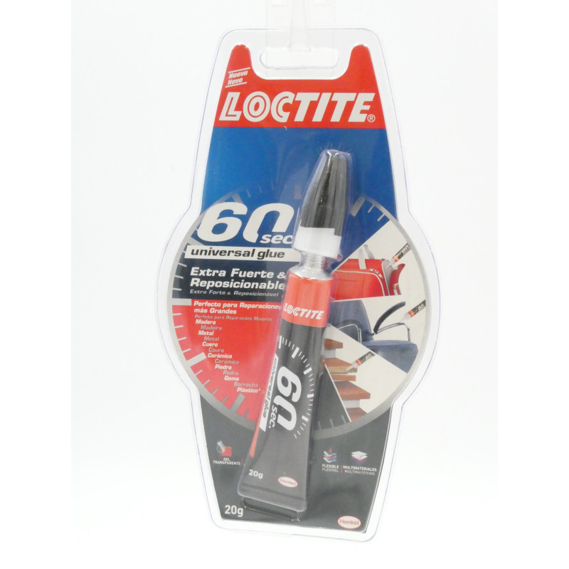 Pegamento 60 Seg. 20 Gr