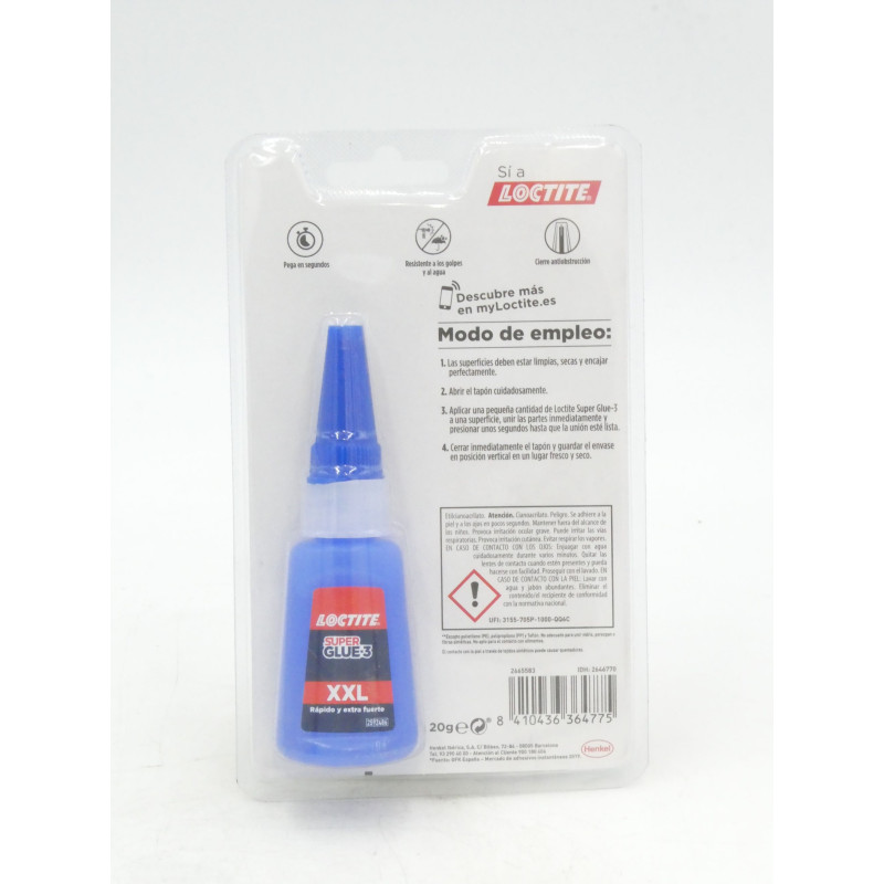 Pegamento Super Glue 3 Profesional 20 Gr