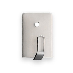 Colgador Adhesivo Acero 4 Ud