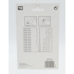 Fieltro Adhesivo Lana Marron 12 Ud