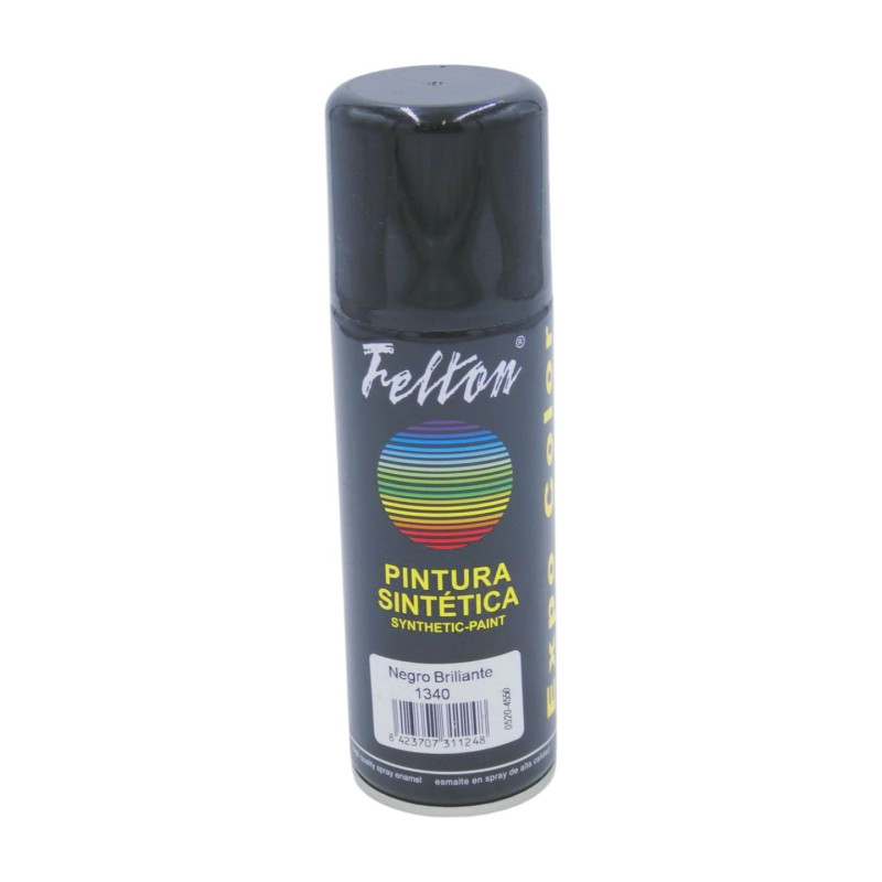 Spray 200 Negro Brillo