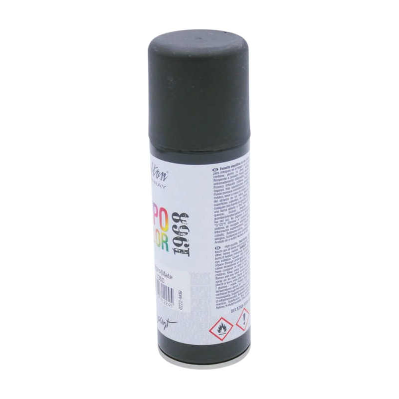Spray 200 Negro Mate