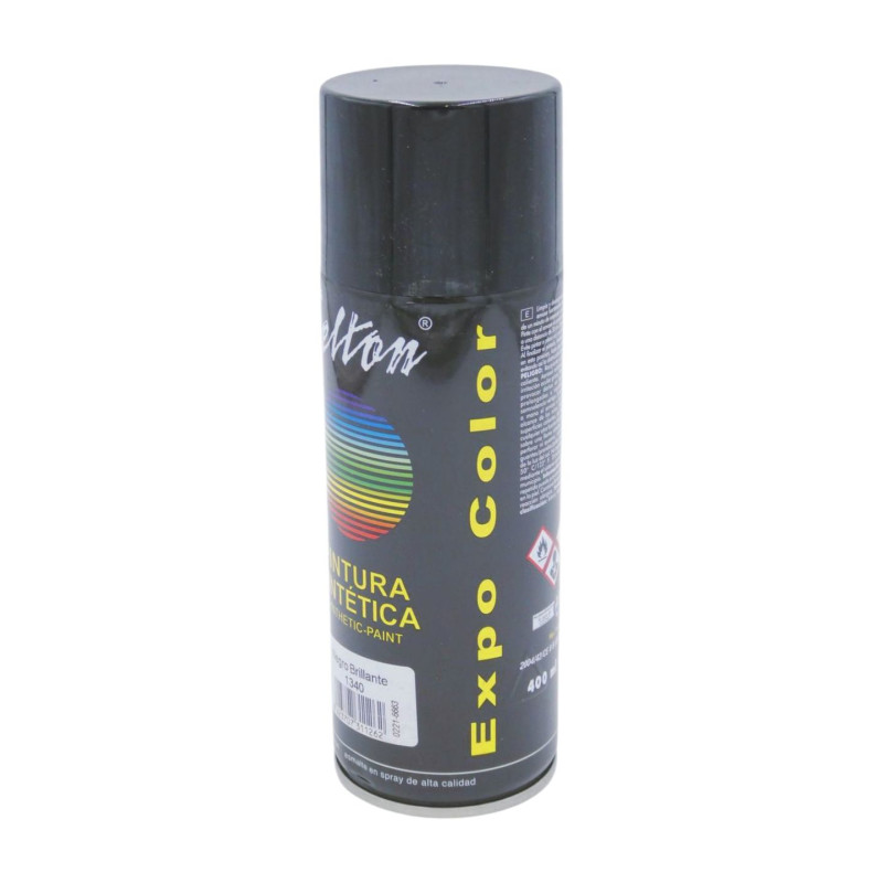Spray 400 Negro Brillo