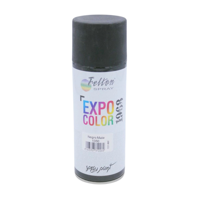 Spray 400 Negro Mate
