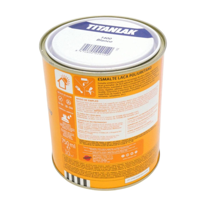 Titanlak Esmalte Blanco Sintetico 750