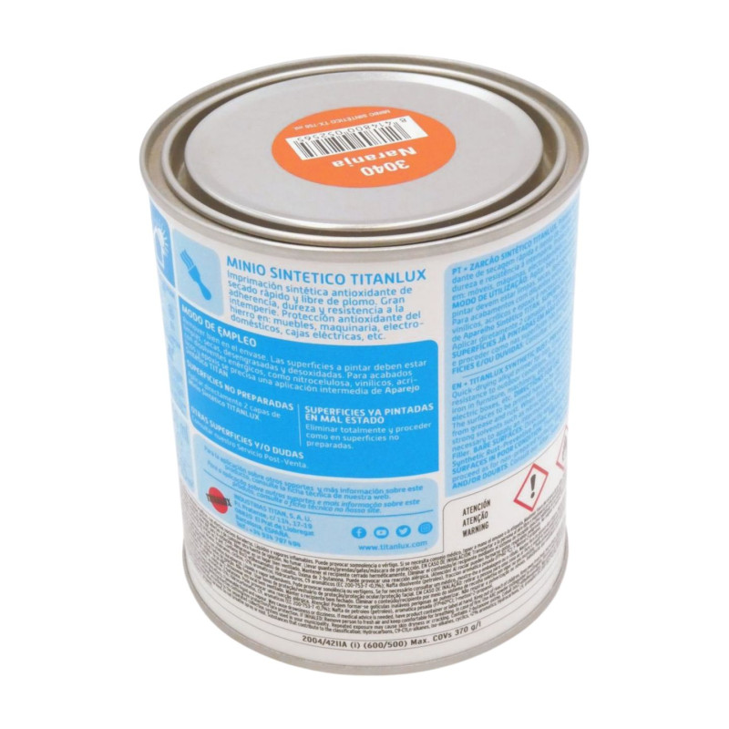 Imprimacion Minio Sintetico S/P 750 ml