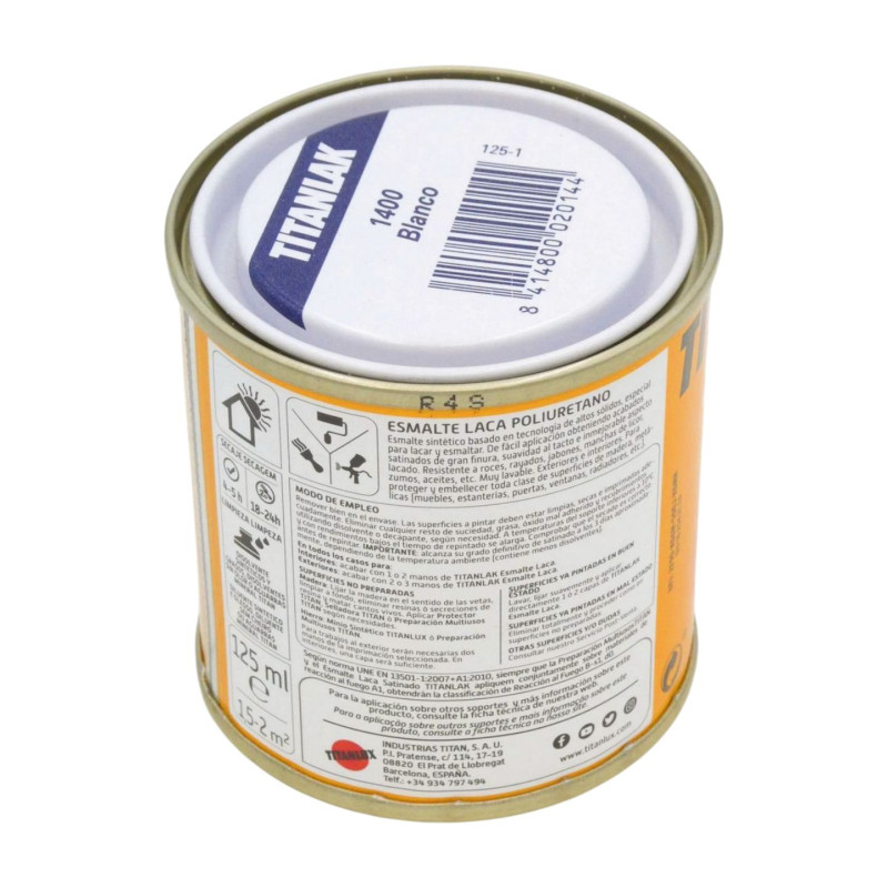Titanlak Esmalte Blanco Sintetico 125
