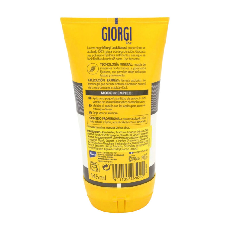 Giorgi Cera en Gel Nº 4 Fijacion 145 ml