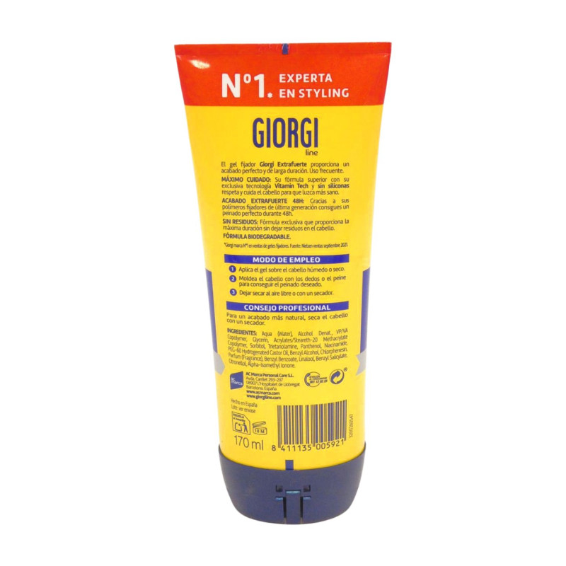 Giorgi Gel Fijador Extrafuerte 170