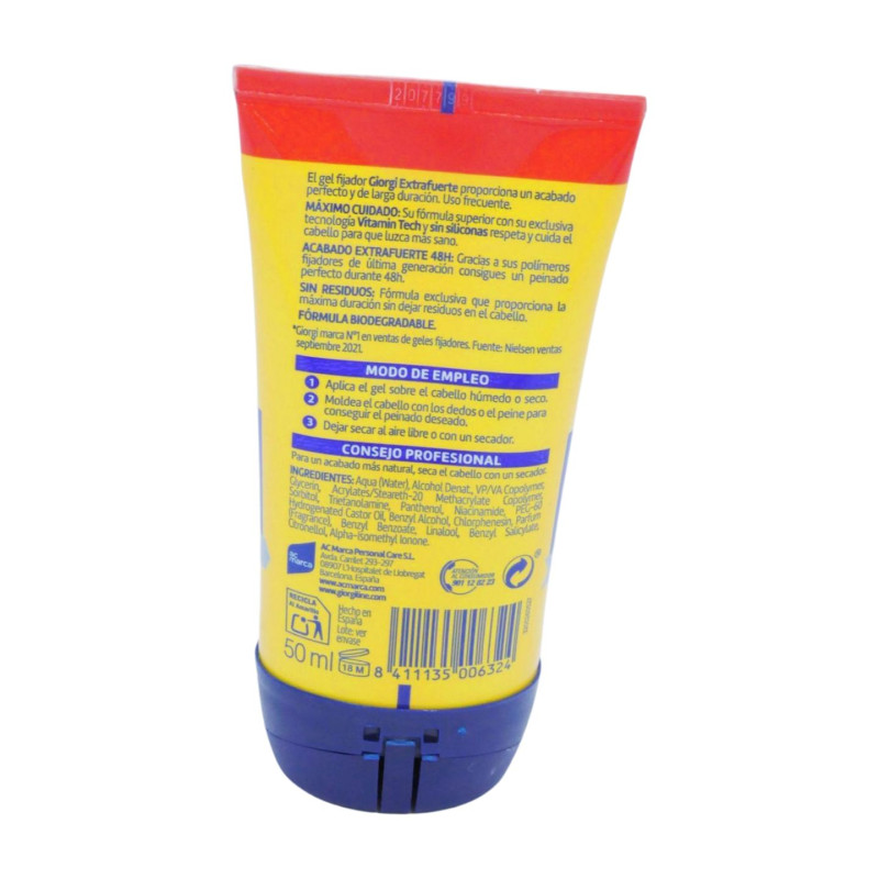 Giorgi Gel Fijador Viaje E.Fte N3 50 ml