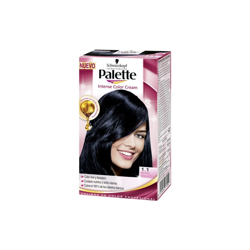 Palette Intense N. 1.1 Negro Azulado