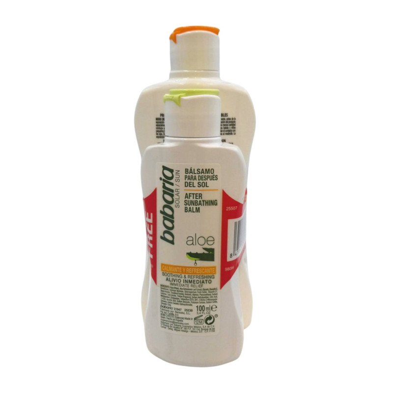 Babaria Solar Leche 200 ml Spf50 + Aftersun 100ml