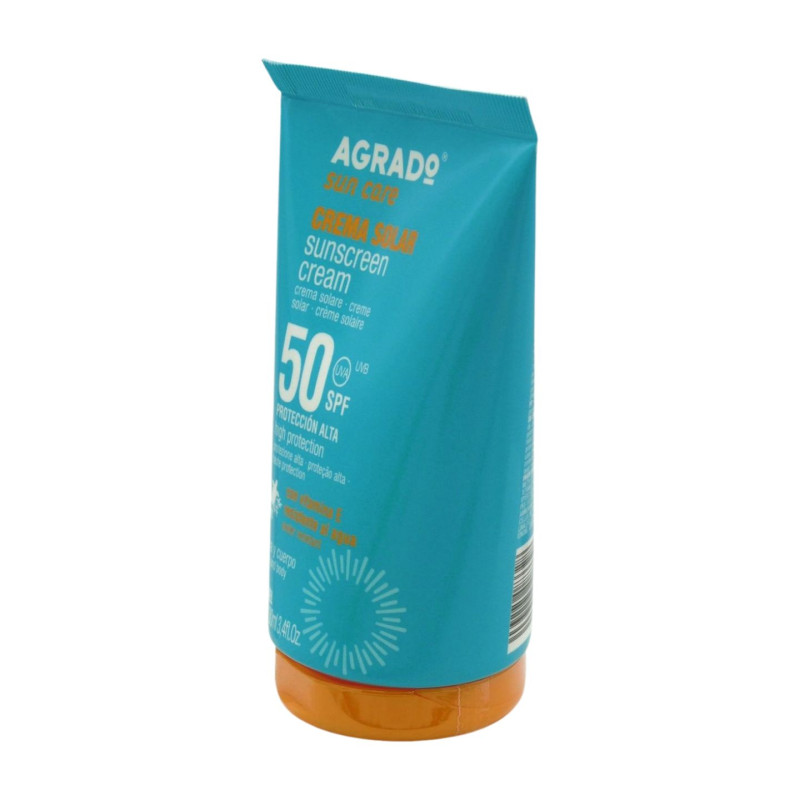 Protector Solar Crema 100 ml Spf-50 Tubo Viaje