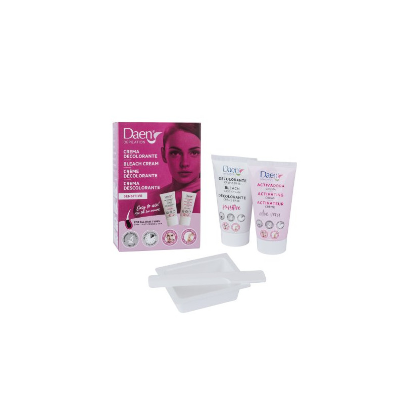 Crema Decolorante en Tubo 2X50 ml