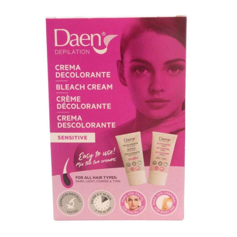 Crema Decolorante en Tubo 2X50 ml