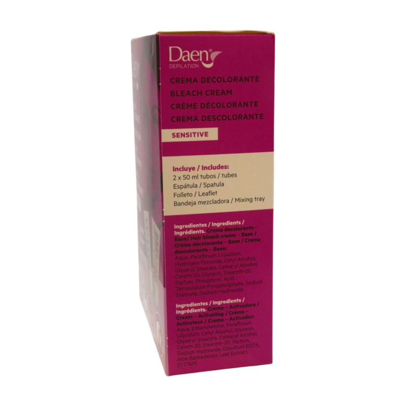 Crema Decolorante en Tubo 2X50 ml