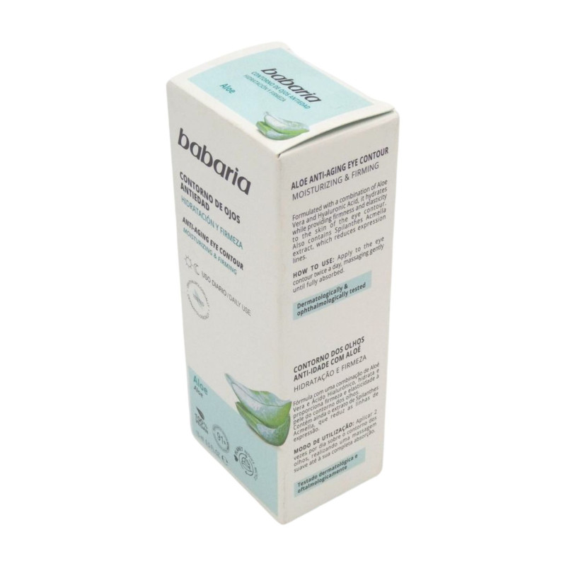 Contorno De Ojos Con Aloe Vera