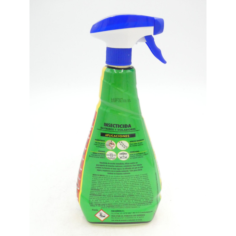 Insecticida Bio Rastreros y Voladores 650 ml Pulve