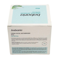 Crema Antiarrugas Aloe Vera