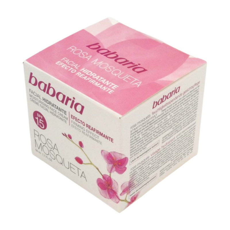 Crema Facial Hidratante 24H Rosa Mosqueta