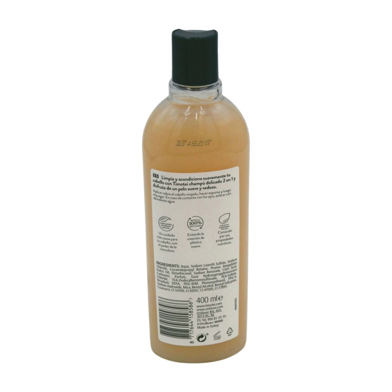 Champu 400 ml Almendras 2En1