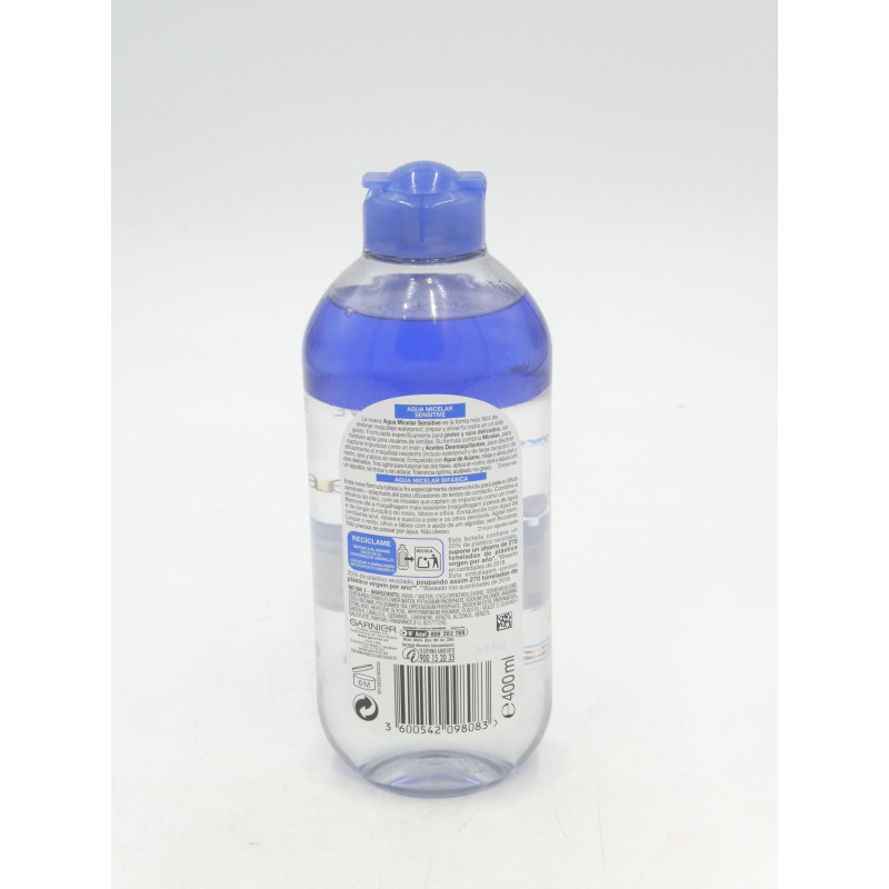 Skin Agua Micelar 400 ml Sensitive