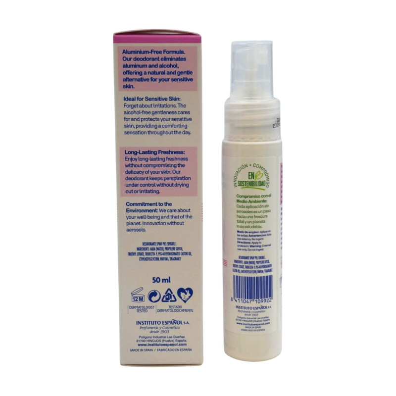 Desodorante  Piel Sensible Vapo 50 ml