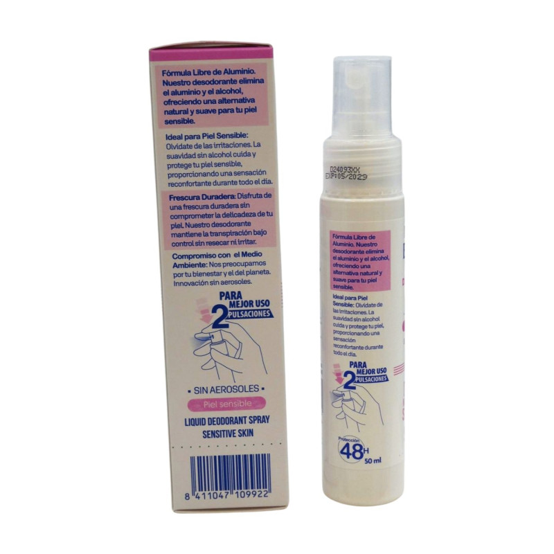 Desodorante  Piel Sensible Vapo 50 ml
