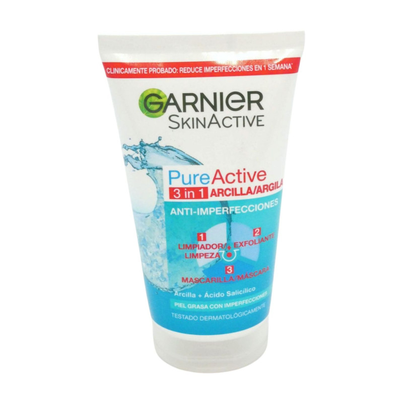 Skin Pure Gel 3 En 1 Limpiador Masc 150 ml