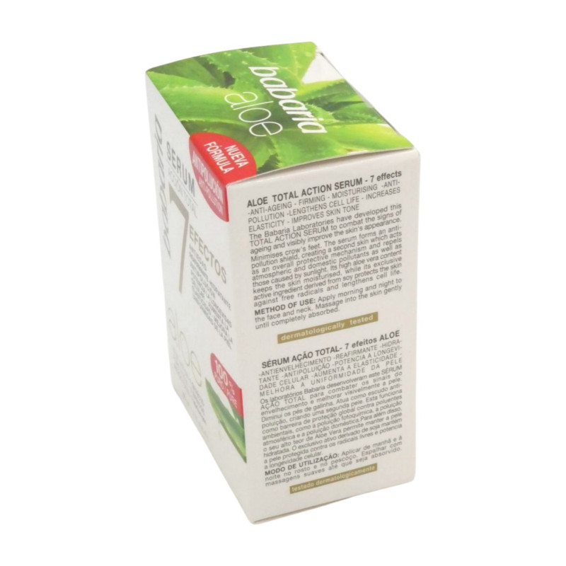 Serum 7 Efectos Con Aloe Vera