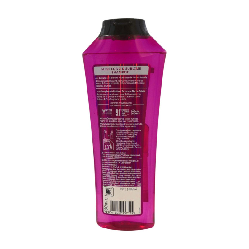 Champu 400 ml Long & Sublime Protector