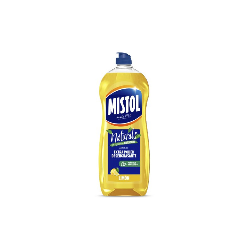 Mistol Lavavajillas Mano Naturals 650 ml Limon