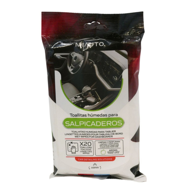 Miauto Toallitas Coche Salpicadero (20 Ud.)