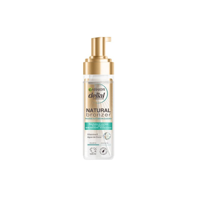 Espuma Bronceadora Coco 200 ml Hidratante