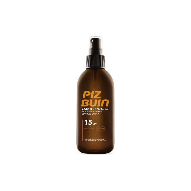 Piz Buin Tan Pro SPF 15 Aceite Bronceador 150 ml