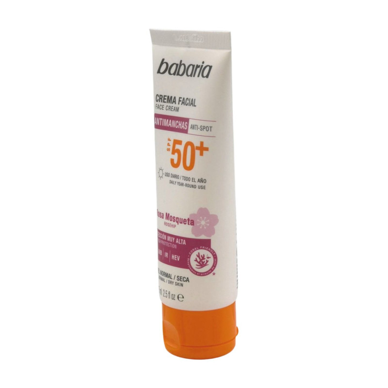 Crema Facial Solar Spf50+ Anti-Manchas