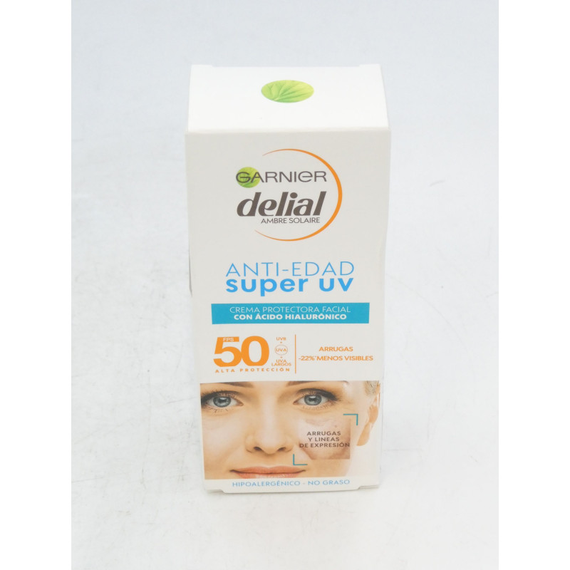 Crema Solar Facial Anti Edad 50 ml