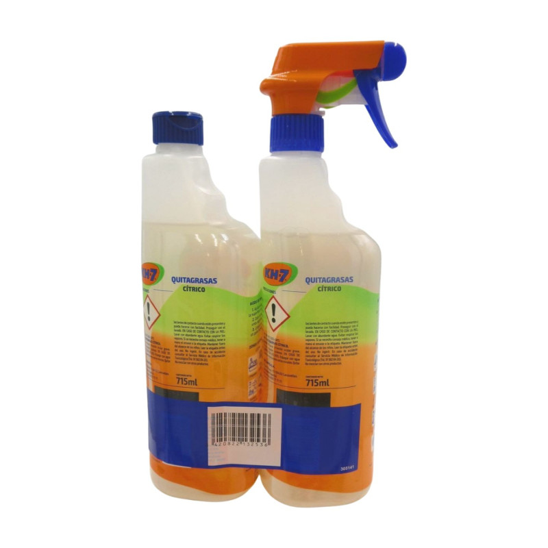 Quitagrasa Pistola Citrico 715 ml +Recambio