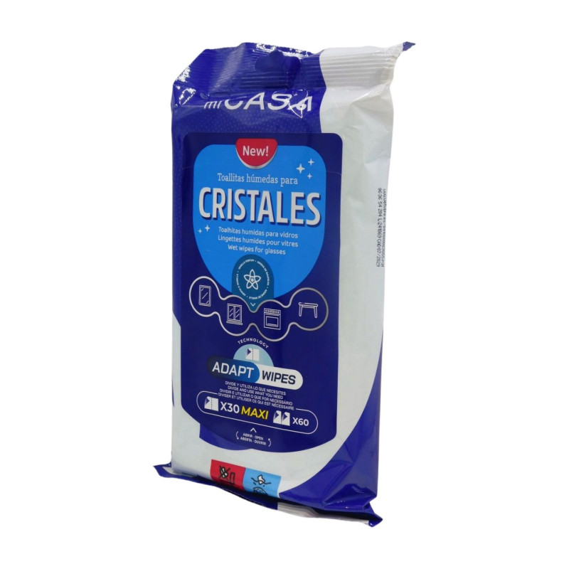 Toallitas Cristales (MAXI /30 Ud. Dobles)
