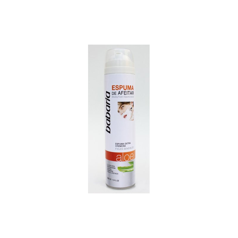 Espuma Afeitar Extra Cremosa Aloe Vera 300 ml